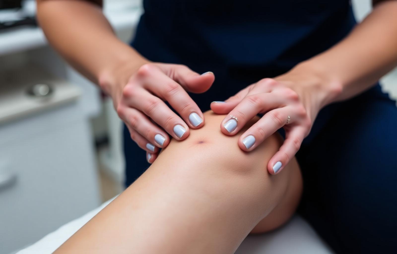 Behandlungsbild: Narbentherapie