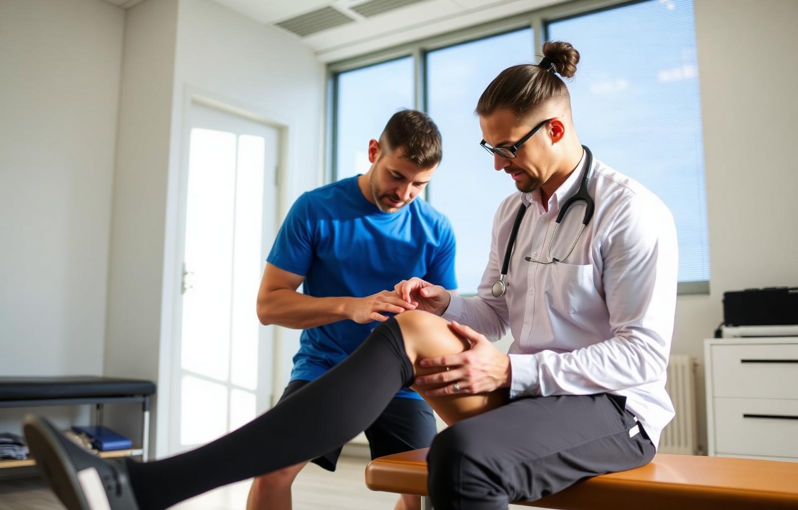Behandlungsbild: Sportphysiotherapie